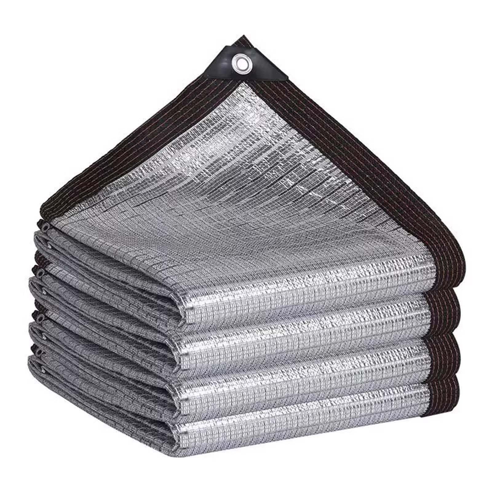WQPMNYG Garden Shade Cloth UV Protection Shade Net 2x4m 4x5m 5x6m 6x8m 8x10m for Greenhouse Plants Patio95% Shade Rate Sunblock Mesh Cover for Outdoor Use