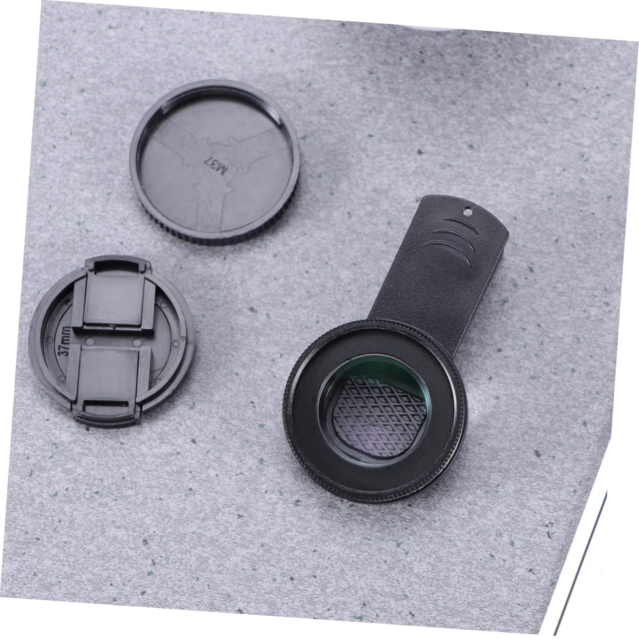 OSALADI 2pcs Wide Angle Lens Cellphone Macro Lens Smart Phone Fisheye Lens Magnifying Lens Phone Camera Lens Kit External Phone Lens Phone Lens Attachments Telephoto Lens Suite 4k