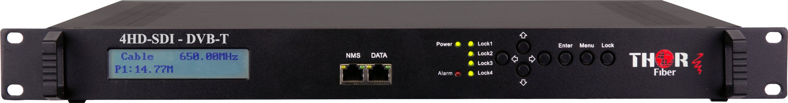 HD-SDI Cable TV DVB-T Modulator & IPTV Server 4 Ch