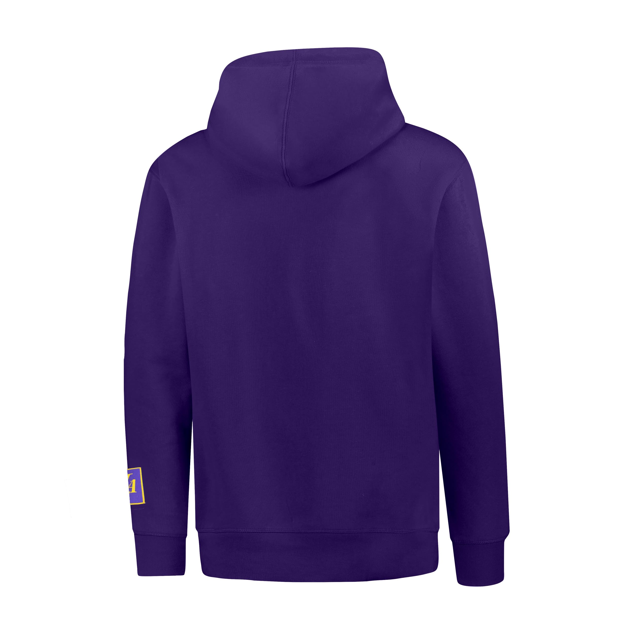 Ultra Game Sudadera con capucha bordada clásica oficial de la NBA para adultos, Los Angeles Lakers, color del equipo, talla M