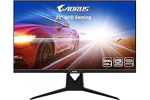 AORUS CV27Q: 27" Curved VA Gaming Monitor with Ultra-High Refresh Rate and Immersive Display