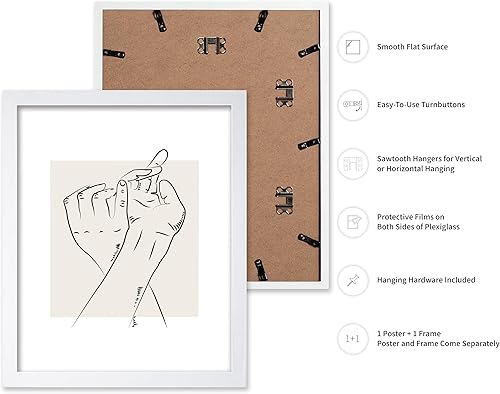 Miniatura 286 de Poster Master Póster de peonías – Estampado de flores retro – Ilustración floral – Ilustración en blanco y negro – Diseño de línea y abstracto –