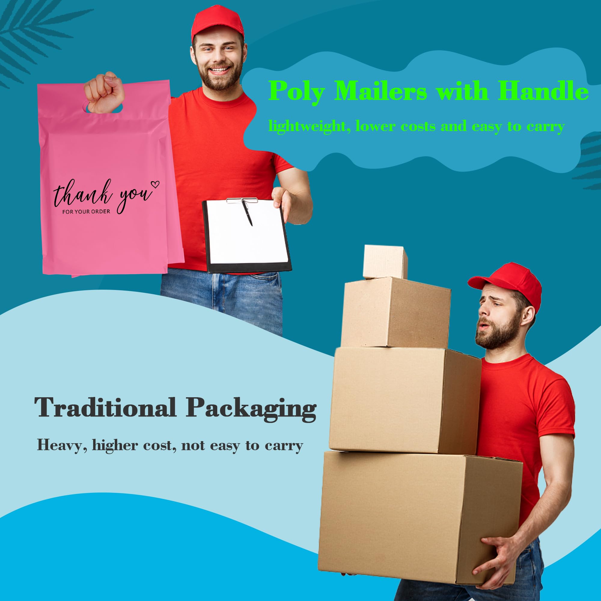 JinRuiKJ Envelope Mailers 10*13inch 100pcs