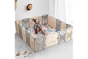 UANLAUO Baby Fence: Safe and Fun Play Area