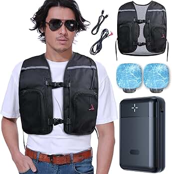 Amazon.co.jp: [空調水冷服] ペルチェ ベスト 2025最新型のペルチェ