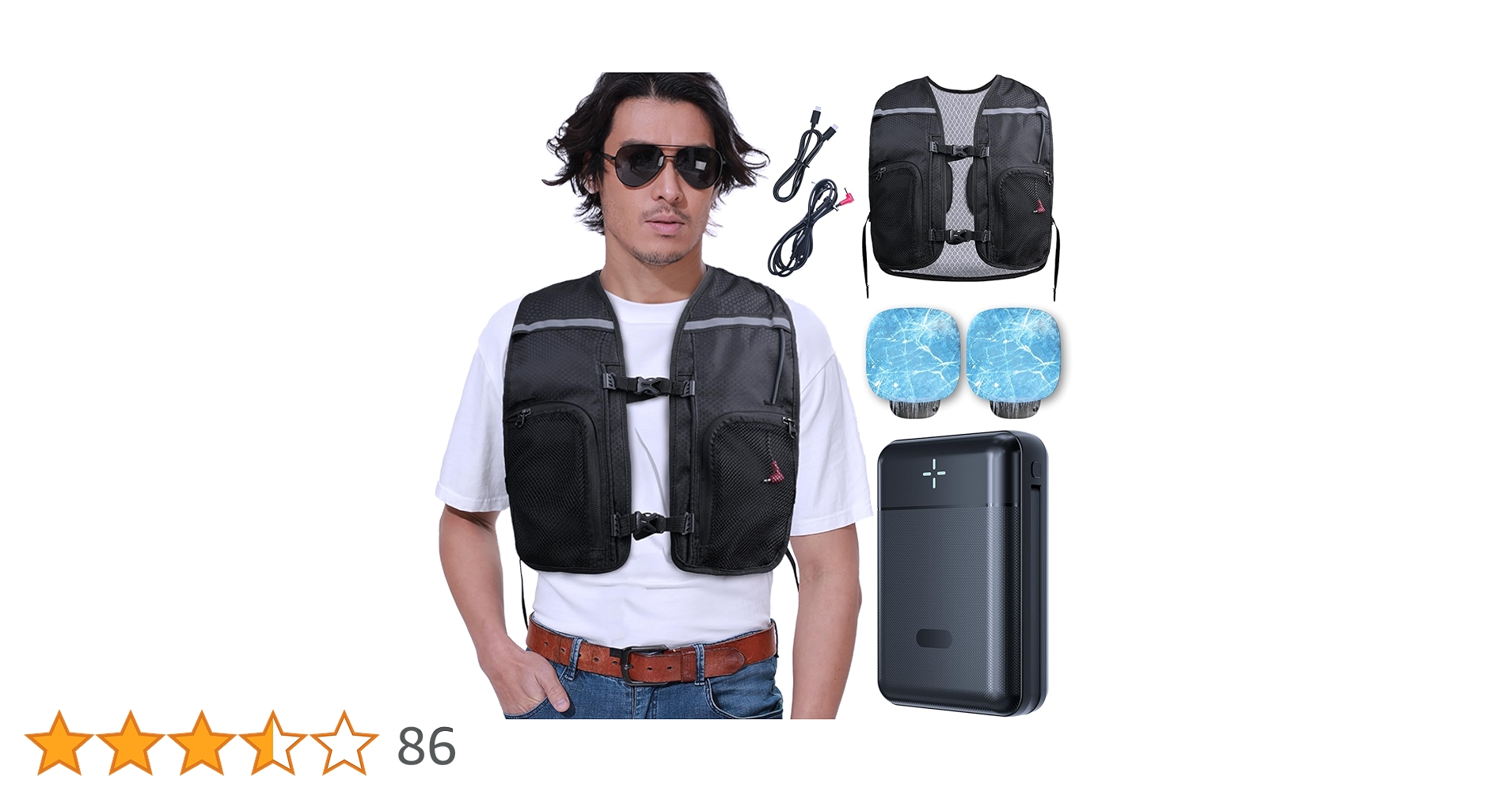 Amazon.co.jp: [空調水冷服] ペルチェ ベスト 2025最新型の