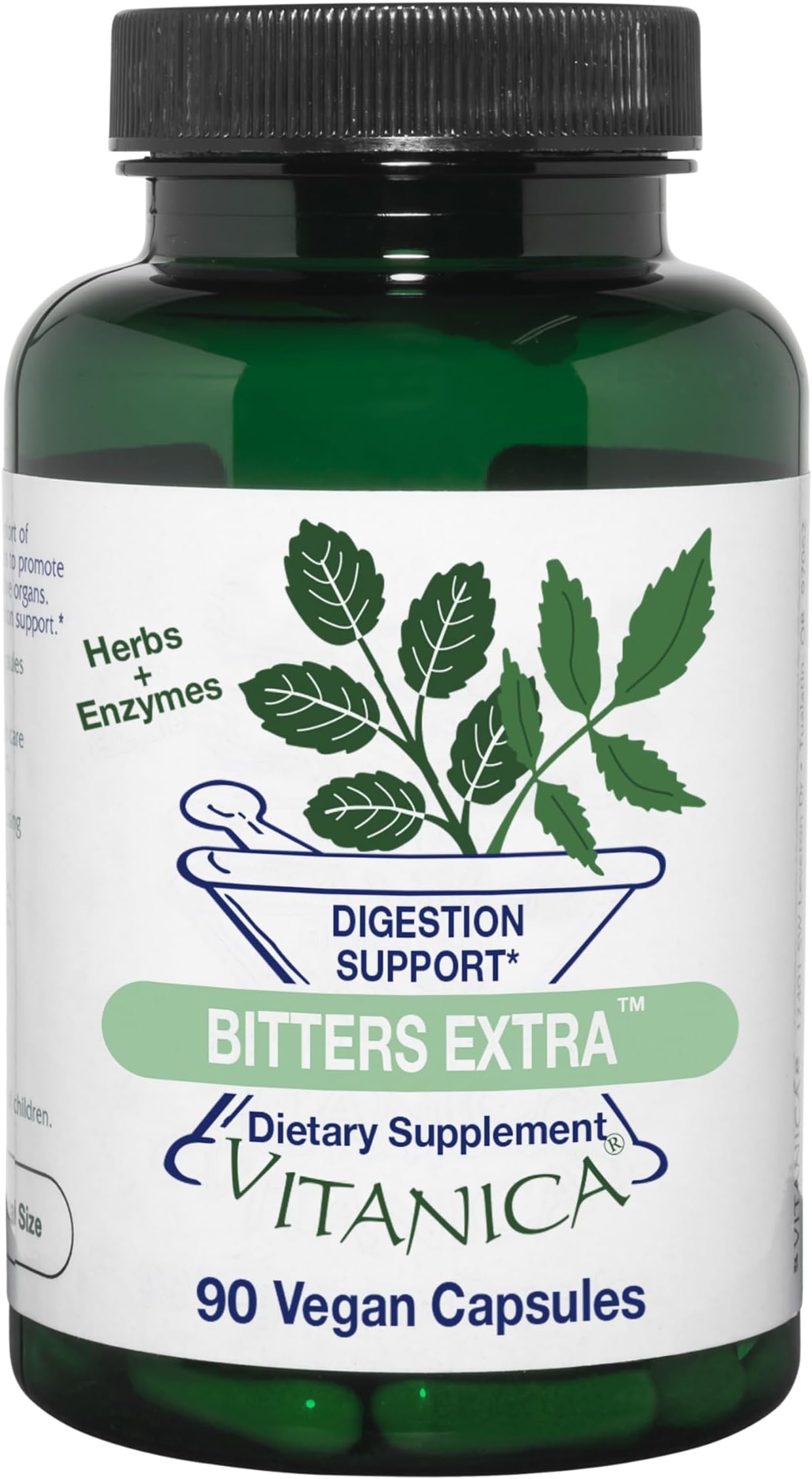 Bitters Extra, Digestion Support, Vegan, 90 Capsules