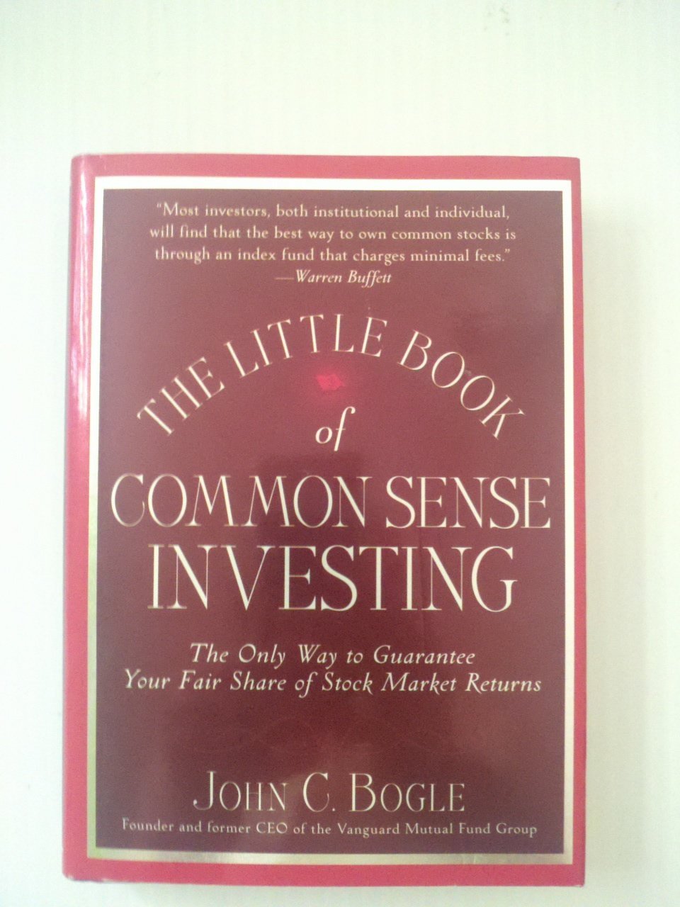 little book of common sense investing