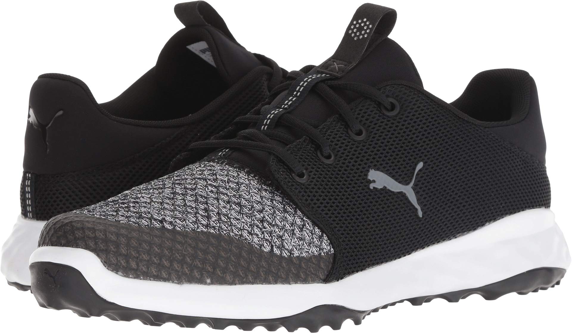 Puma Men's Grip Fusion Sport Golf Shoe, White, 45 EU