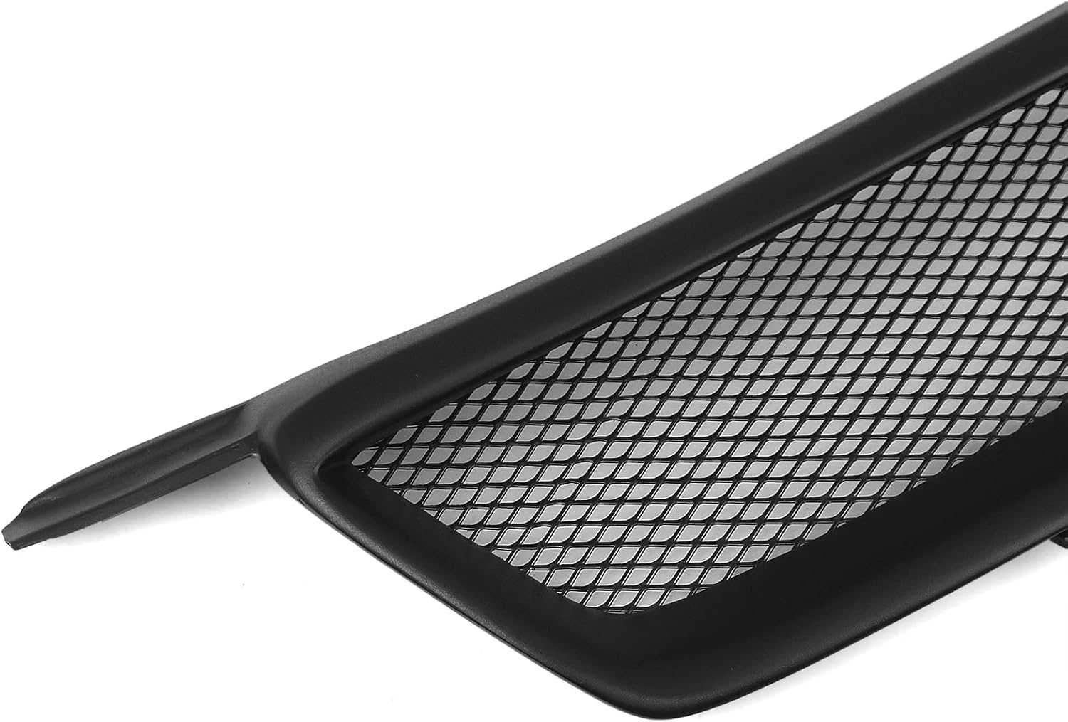 Front Bumper Upper Grille Mesh For Toyota Camry 2000-2001 4 Door Fiberglass Black Carbon Fiber