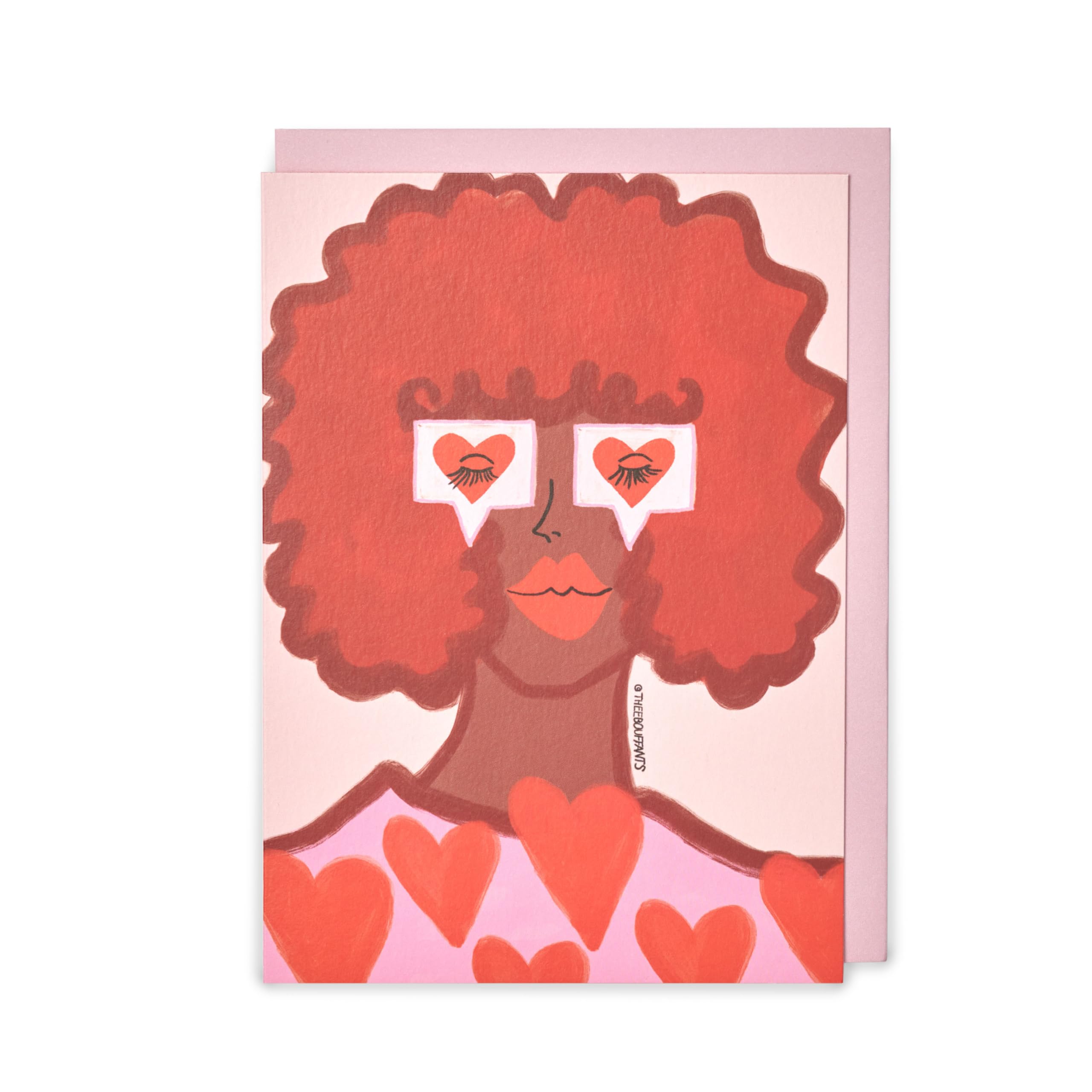 Kindred X Kendra Dandy - Heart Eye Girl - Valentines Card
