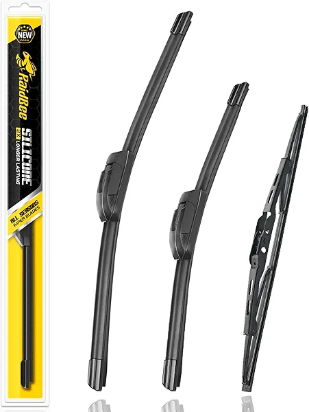 Raidbee® Silicone Windshield Wiper blades 3 pack Replacement for HONDA CR-V CRV 2012-2016 All-Season Silicone Windshield Wipers 26" 16" 13"