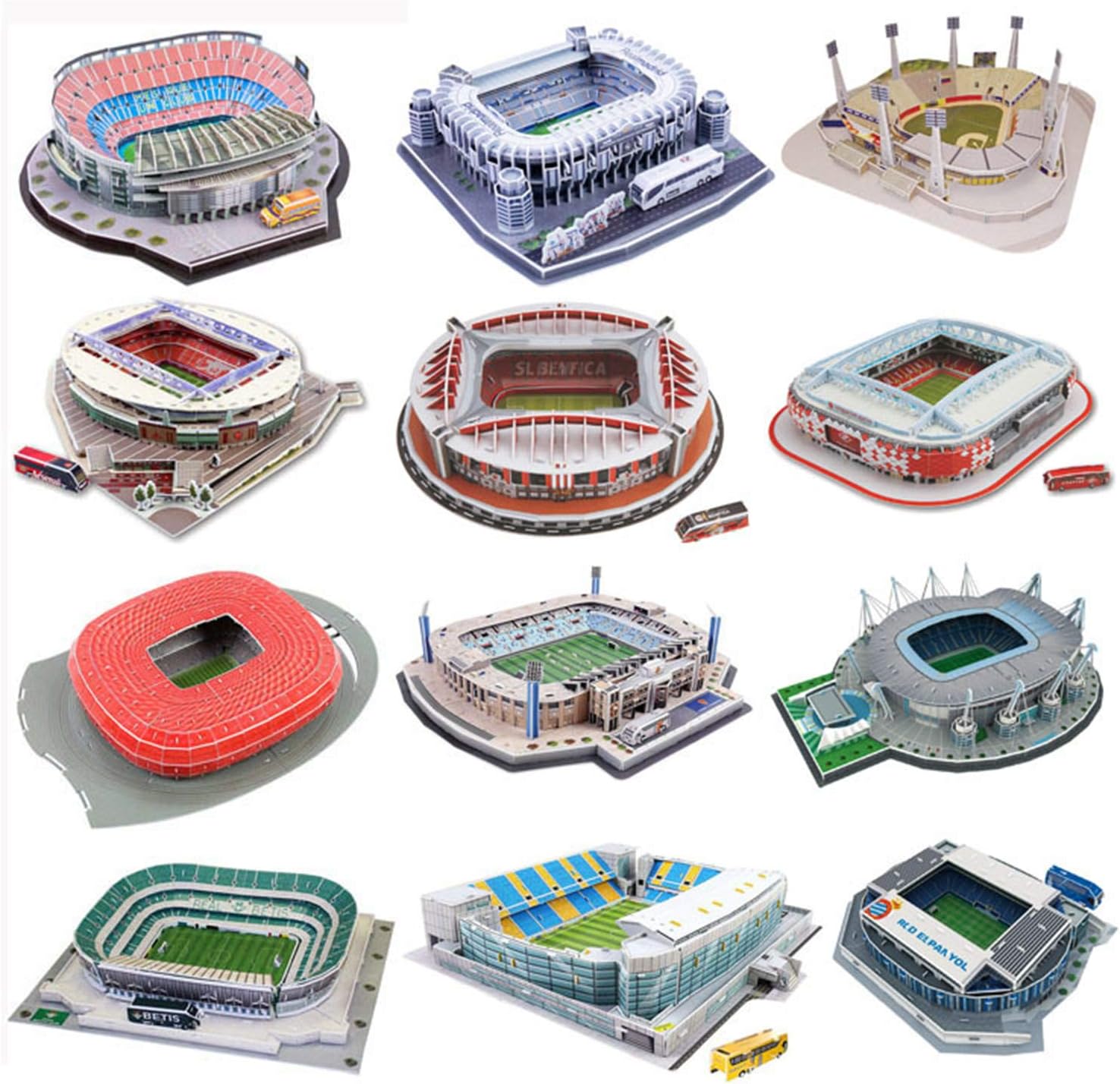 WTUGAIOHG Dude, Did You Find The Perfect Football Gift? - Estadio Universitario De Caracas 3D Puzzle, Multicoloured (Product Official License)