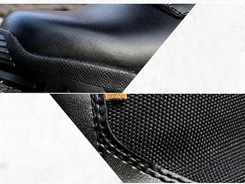 Miniatura 5 de Botas militares para hombre, botas tácticas, ligeras y duraderas, botas de trabajo al aire libre, combate, selva, antideslizantes, botas de