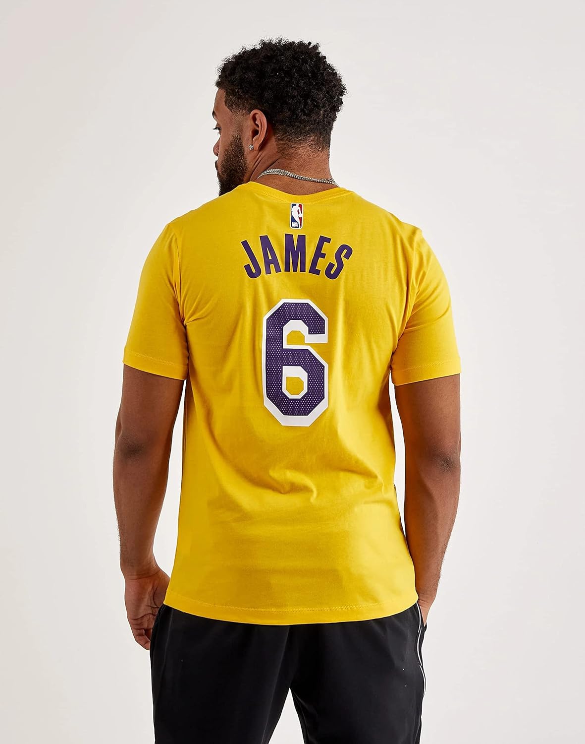 Lebron James Los Angeles Lakers NBA Kids Youth 4-20 Yellow Gold