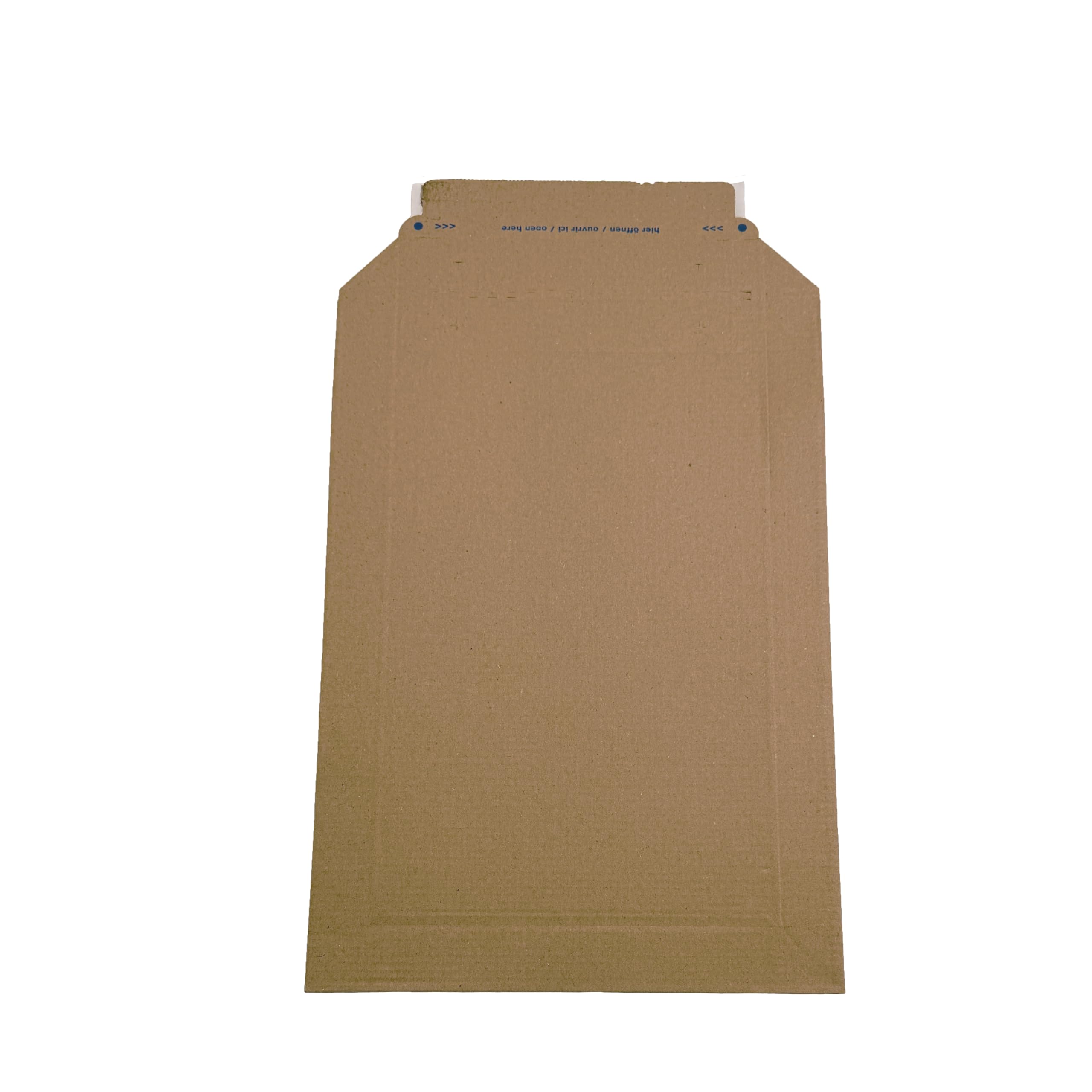 Jeco - Lot de 50 enveloppes d'expédition en carton marron format 250 x 353mm 450g/m² pochette rigide et résistante avec fermeture auto-adhésive