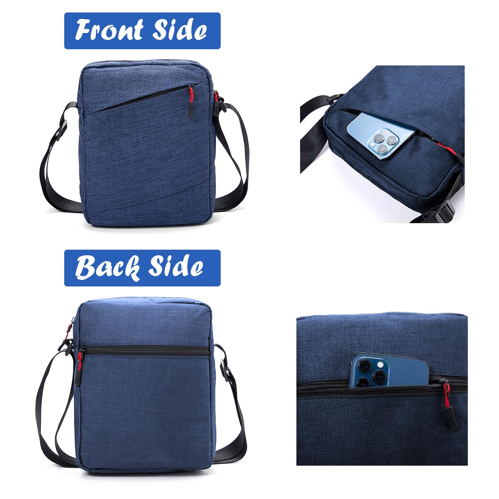 Pocket Operator Bag – Étui à bandoulière résistant aux éclaboussures pour Teenage Engineering K.O. II Sampler EP-133 K.O II, échantillonneur, synthétiseur et machine à tambour avec sangle réglable