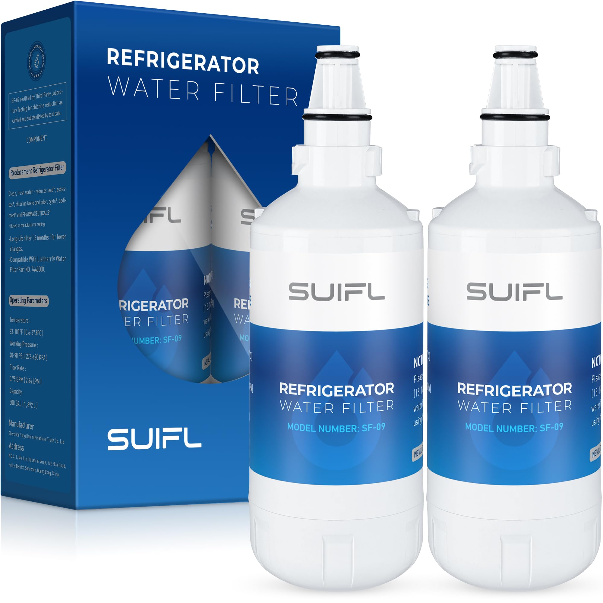 Amazon.com: Suifl 7440000 Liebherr Water Filter Replacement
