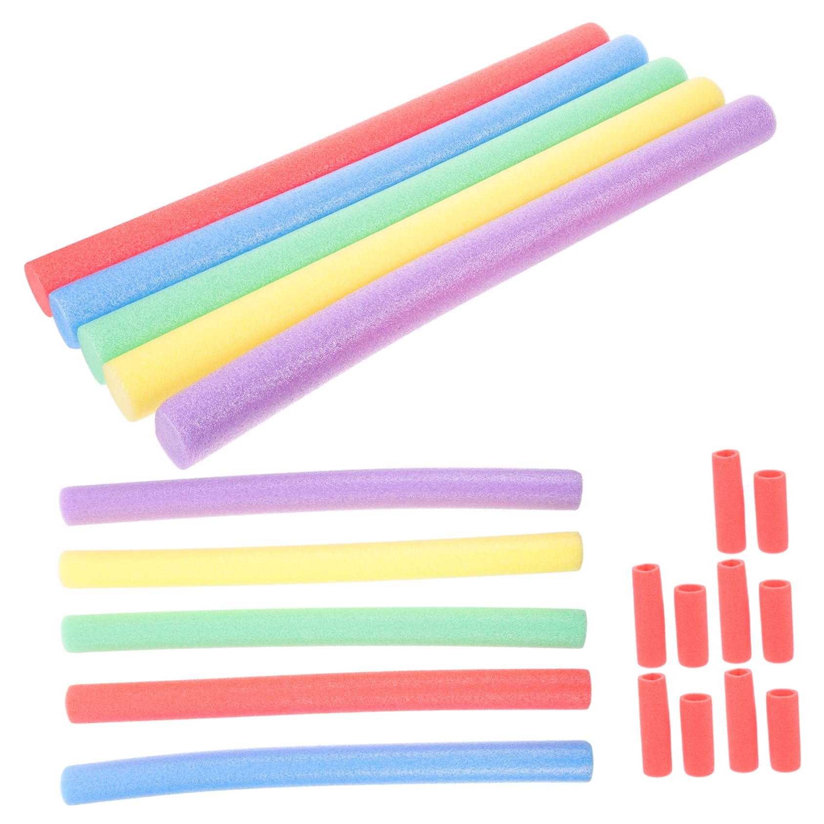 Hohopeti 1 Set Diving Swimming Pool Fun Diving Sticks Connectors for Enhance Swimming Skills Bonding Summer Present Random Color