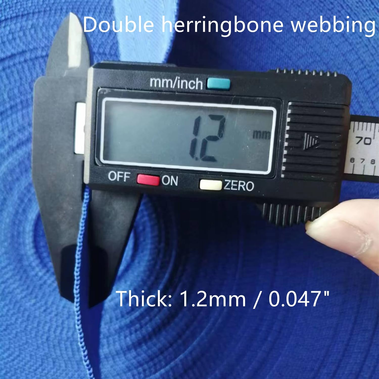 Webbing 2 Inch - Polypropylene Webbing Strap for Bags, Backpacks, Rucksack, Luggage/Cargo Strapping