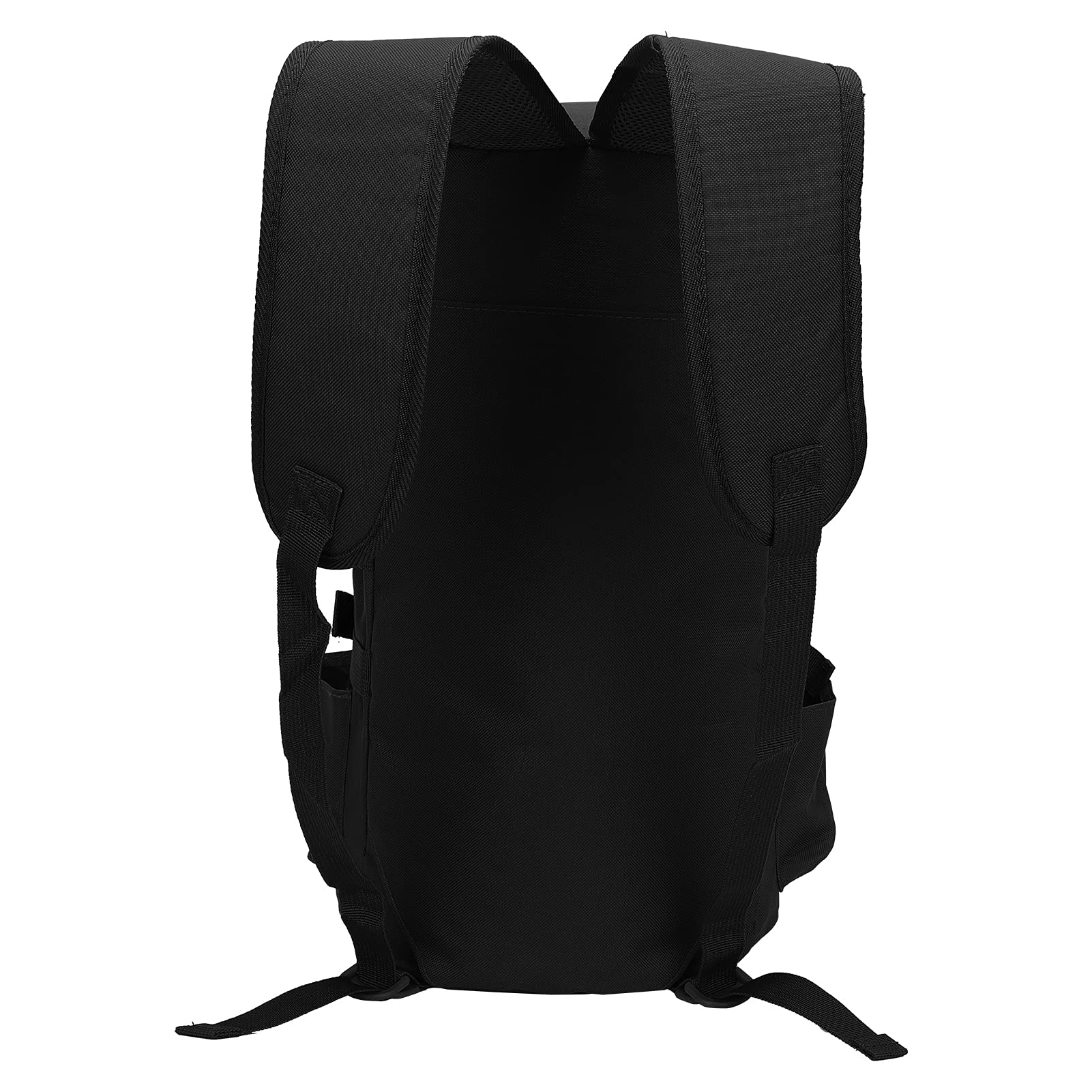 Mochila de pesca impermeable, gran capacidad portable cilíndrico bolsa de varilla de pesca con soporte de barra, equipado con cremallera de alta calidad para la carga de pescado (negro)