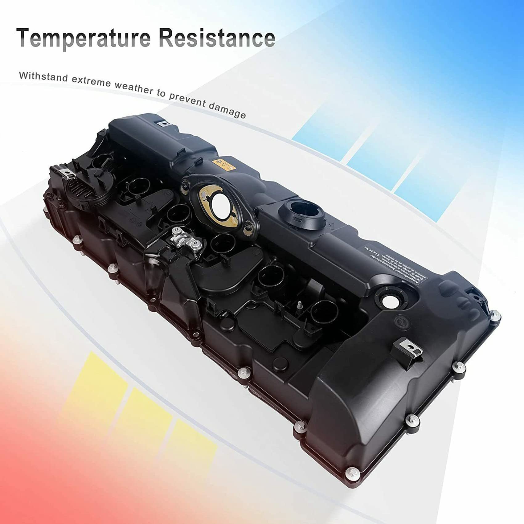 Valve Cover With Gasket & Bolts Kit For BMW E70 E82 E90 E91 X3 X5 | Replaces 11127552281