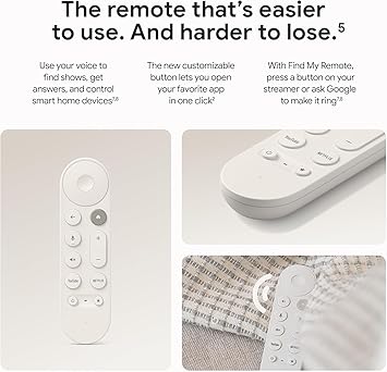 Google TV Streamer (4K) White 4K Ultra HD 32 GB Wi-Fi, W129012026 (Ultra HD 32 GB Wi-Fi)