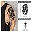 77 Sheets Christian Temporary Tattoo for Women Men, 17 Sheets Half Arm Religious Cross Jesus God Angels Fake Tattoos for Adult Arm Chest, 60 Sheets Christ Tiny Realistic Tattoos Stickers for Kids