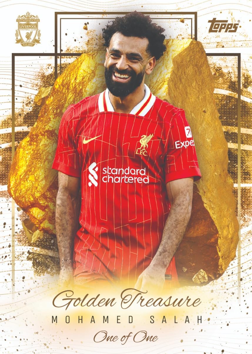 Topps carte collezionabili - Fan Set Liverpool Season 2024/2025. Include 28 carte promozionali scatola - Carte da calcio da collezione.