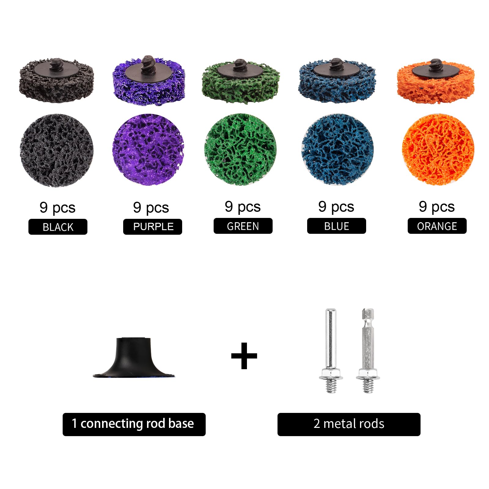 HOMO FABER 46 Piece Quick Change Discs Kit -2