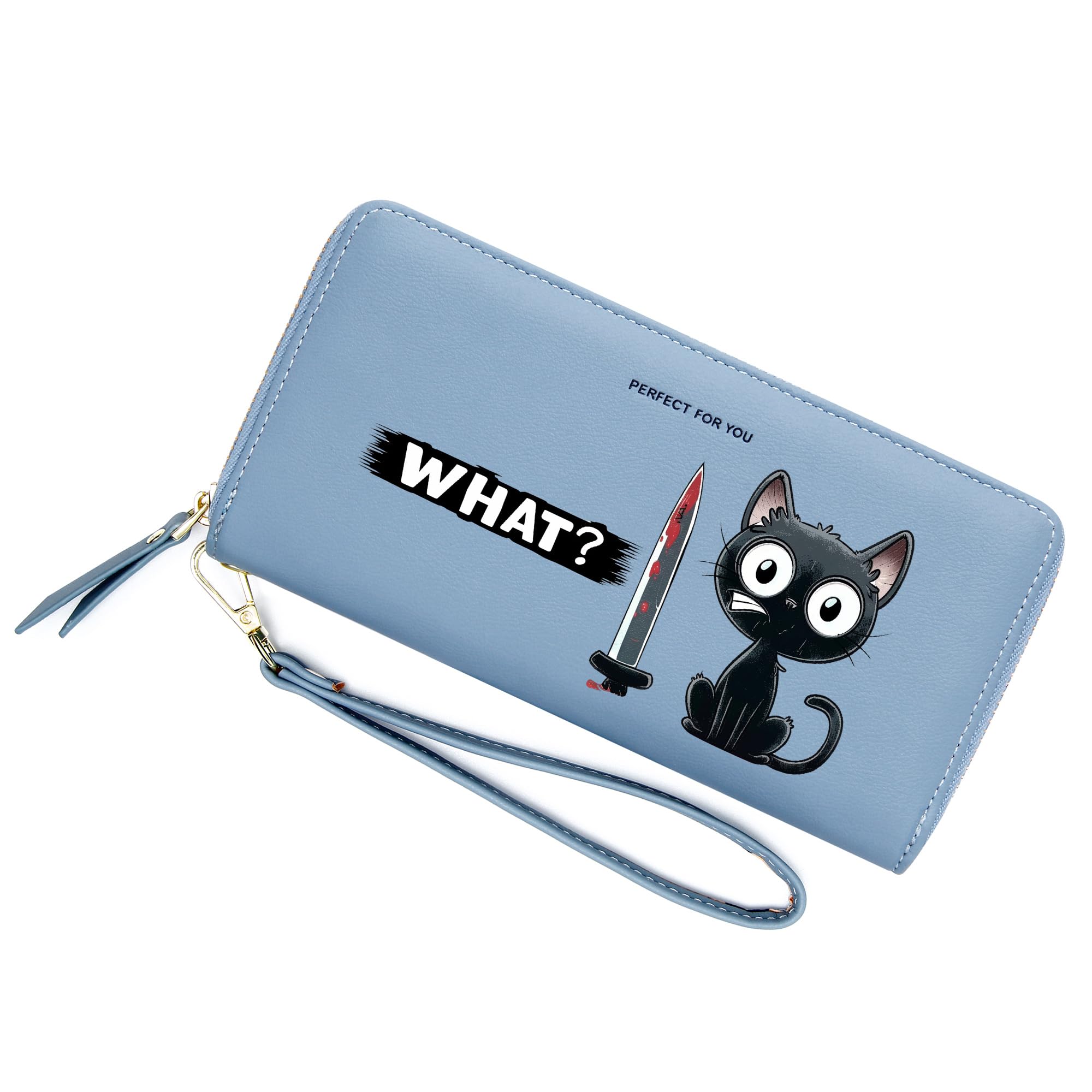 ZRTARY Cute Animal Personalized Women's Wallets,Birthday Gift,Holiday Gift,Commemorative Gift for Lover,Parents,Grandparent,Friend 1306a