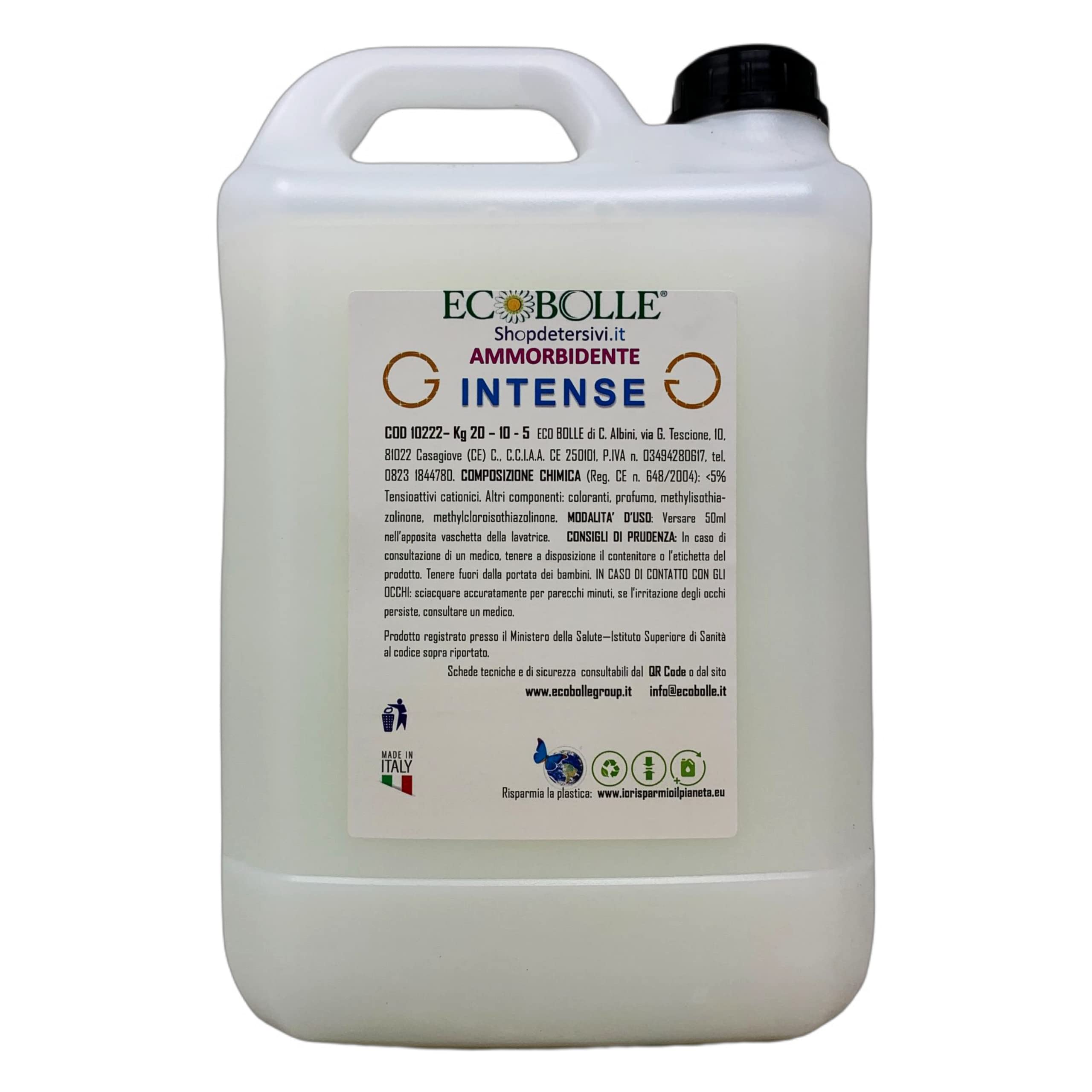 Ammorbidente Intense, Super Profumato e Concentrato (20KG)