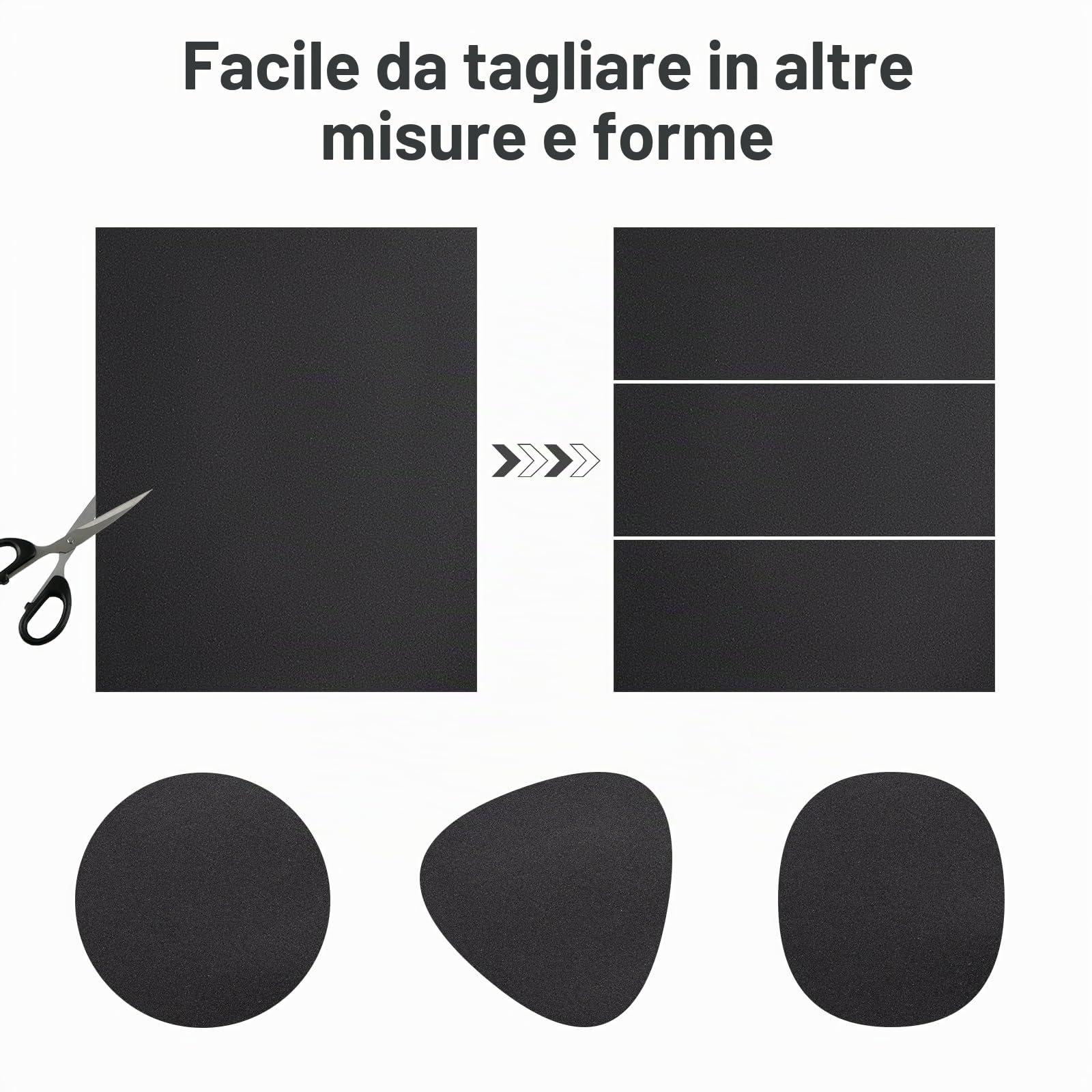 Fein Set di carta vetrata 23x28 cm 5000 4000 3000 2000 1500 1200 1000 800 bagnata e asciutta