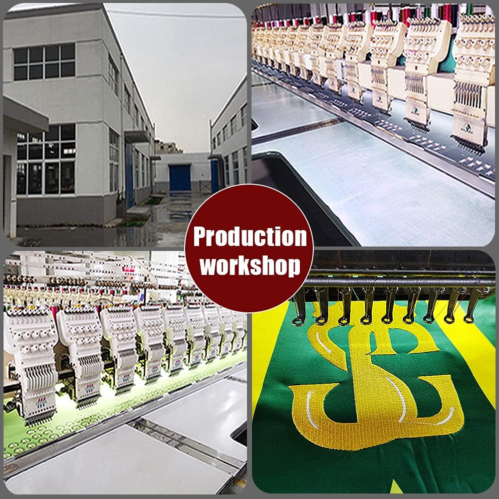 Customizable Embroidered Text Patch,Personalized with Your Name/Text, Many Sizes and Colors Available,Hook and Loop/Sew on/Iron on(8X4'' 10PCS)