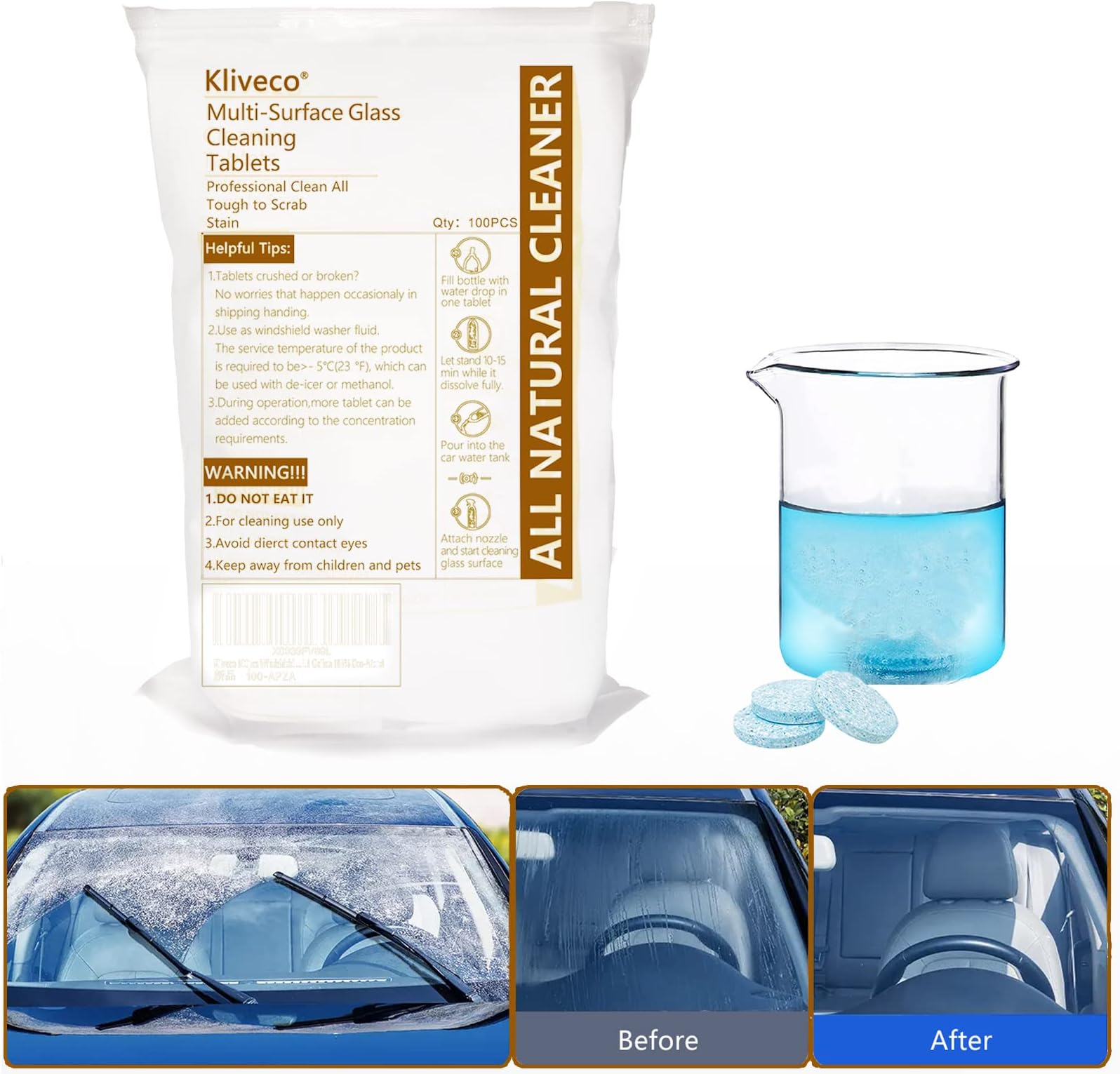 Gunk M516 Windshield Washer Concentrate with AntiFreeze