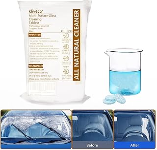 100PCS Windshield Washer Fluid Tablets - Makes 105 Gallons