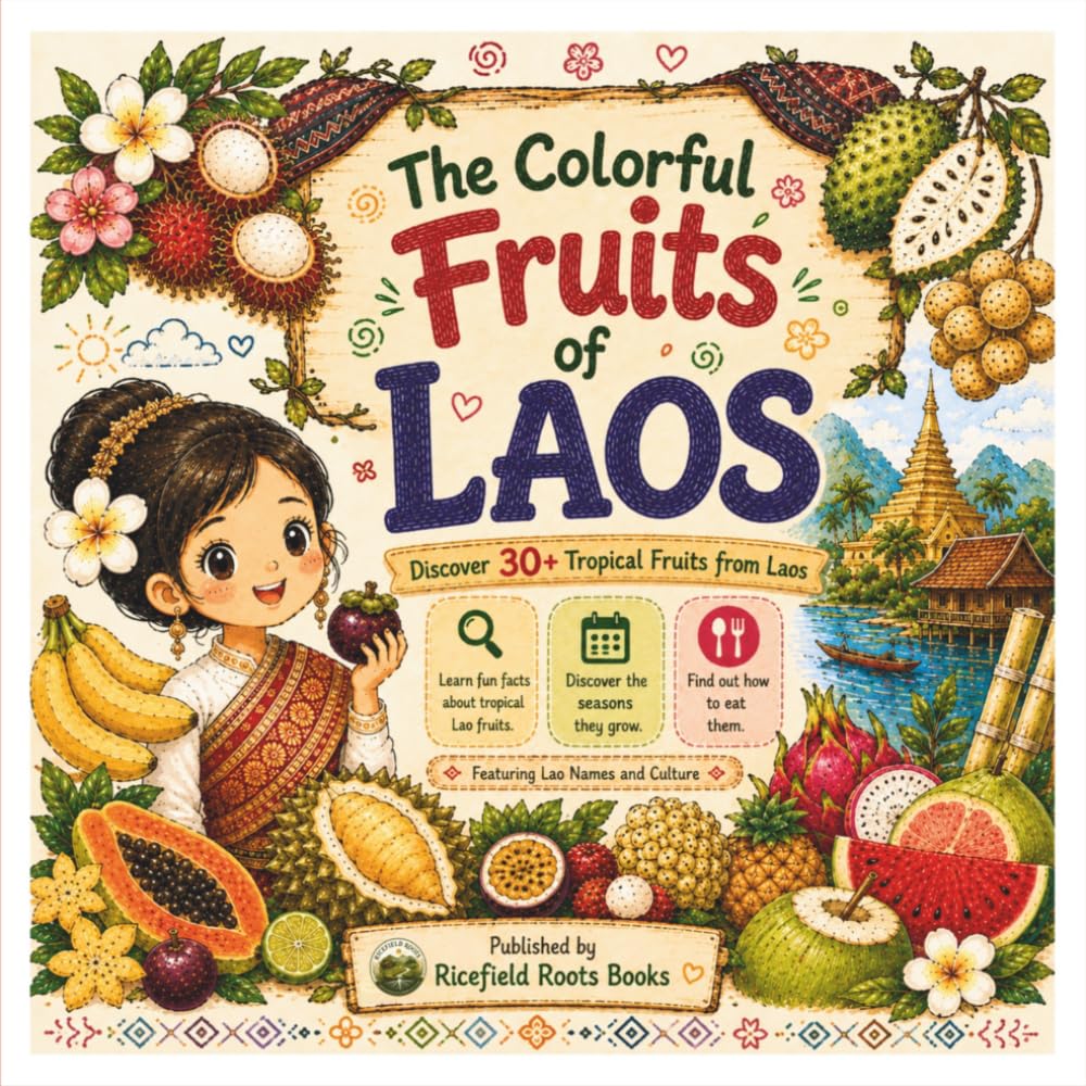 The Colorful Fruits of Laos: Discover 30+ Tropical Fruits, Lao Names, Seasons, and Fun Facts