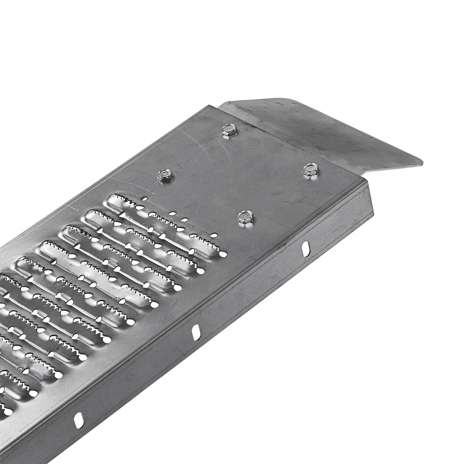 DEMA Stahl Auffahrrampen 400 kg – 1 Paar, 189x22,6 cm – Verladerampen, Auffahrschienen – robust, langlebig – für Motorrad, PKW, Gartengeräte, Transport