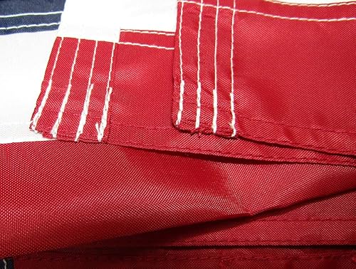 Miniatura 5 de Betsy Ross - Bandera de nailon bordado de 28 x 40 pulgadas, de alta calidad, 100% dura, con manga azul