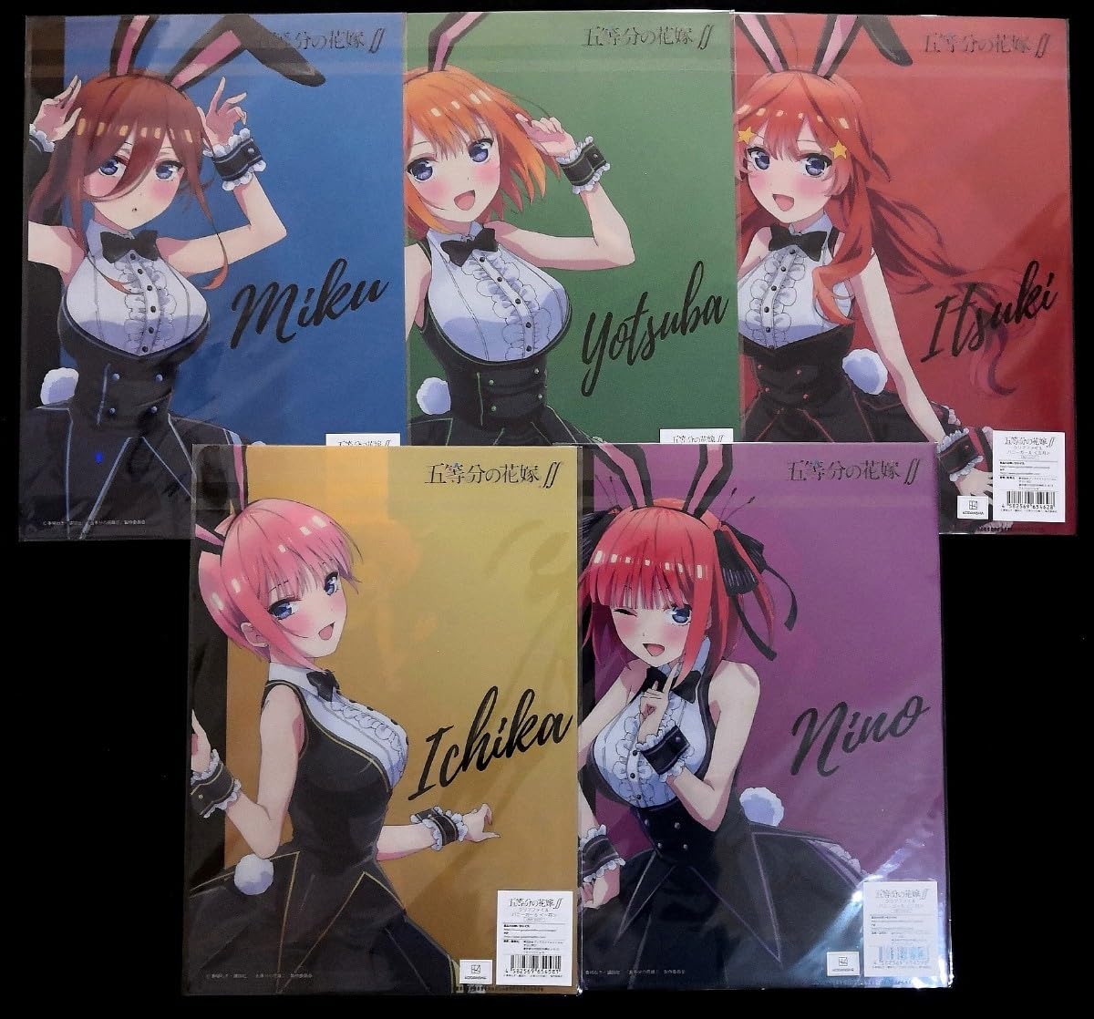 C99 コミケ 五等分の花嫁 アクリルスタンド バニーガール 全種セット