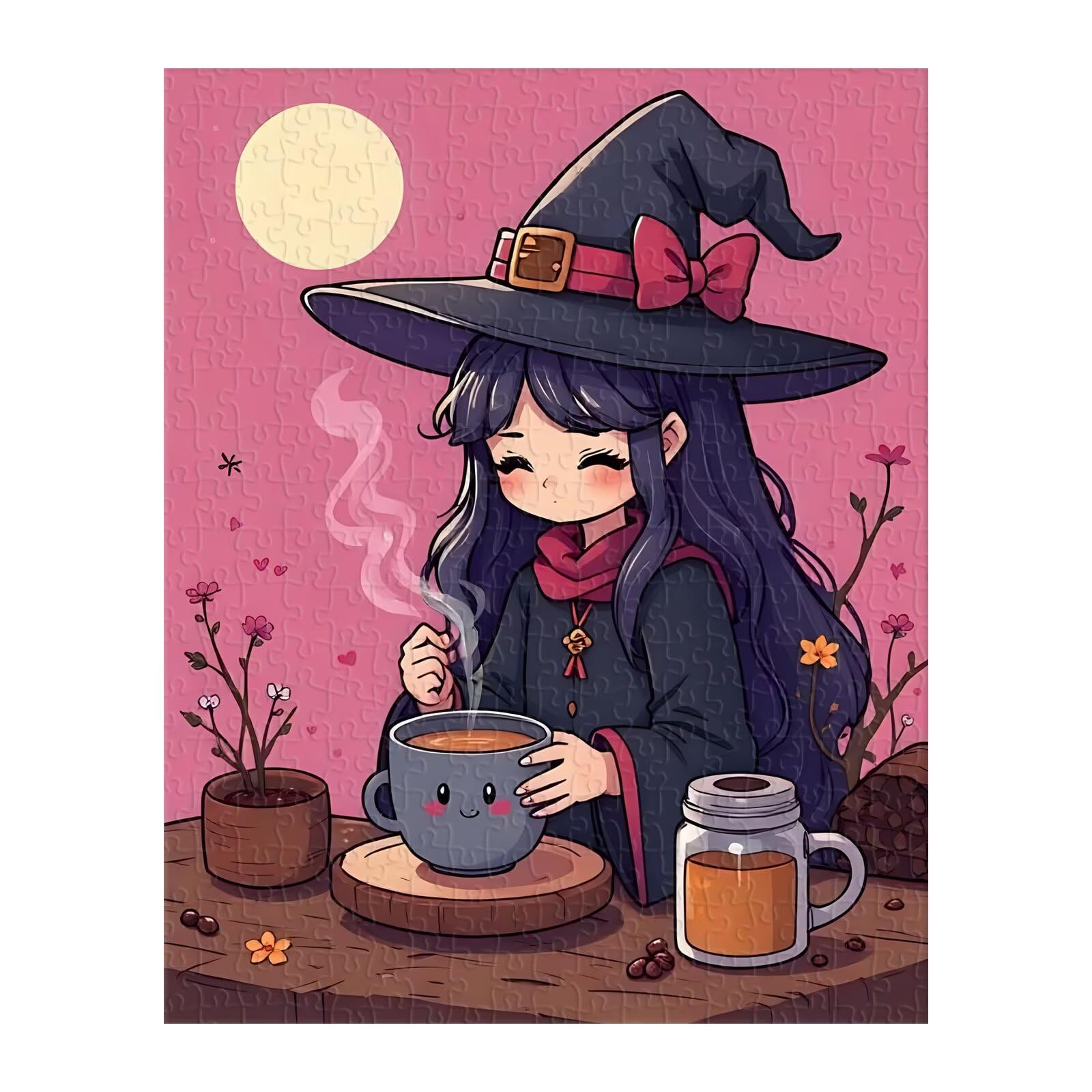 Puzzle 1500 elementów dla dorosłych, słodka dziewczynka, 87 x 57 cm, trudna gra edukacyjna, prezent dla mężczyzny i kobiety, 1500 elementów, puzzle dla dorosłych