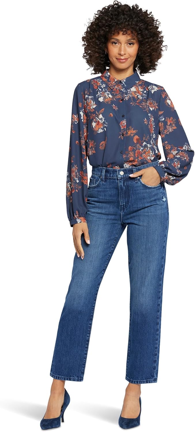 NYDJ Women's Charlotte Relaxed Jeans