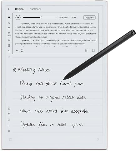 iFLYTEK AINOTE 2 AI Digital Notebook, 10.65" E-Ink Tablet with AI Assistant a...