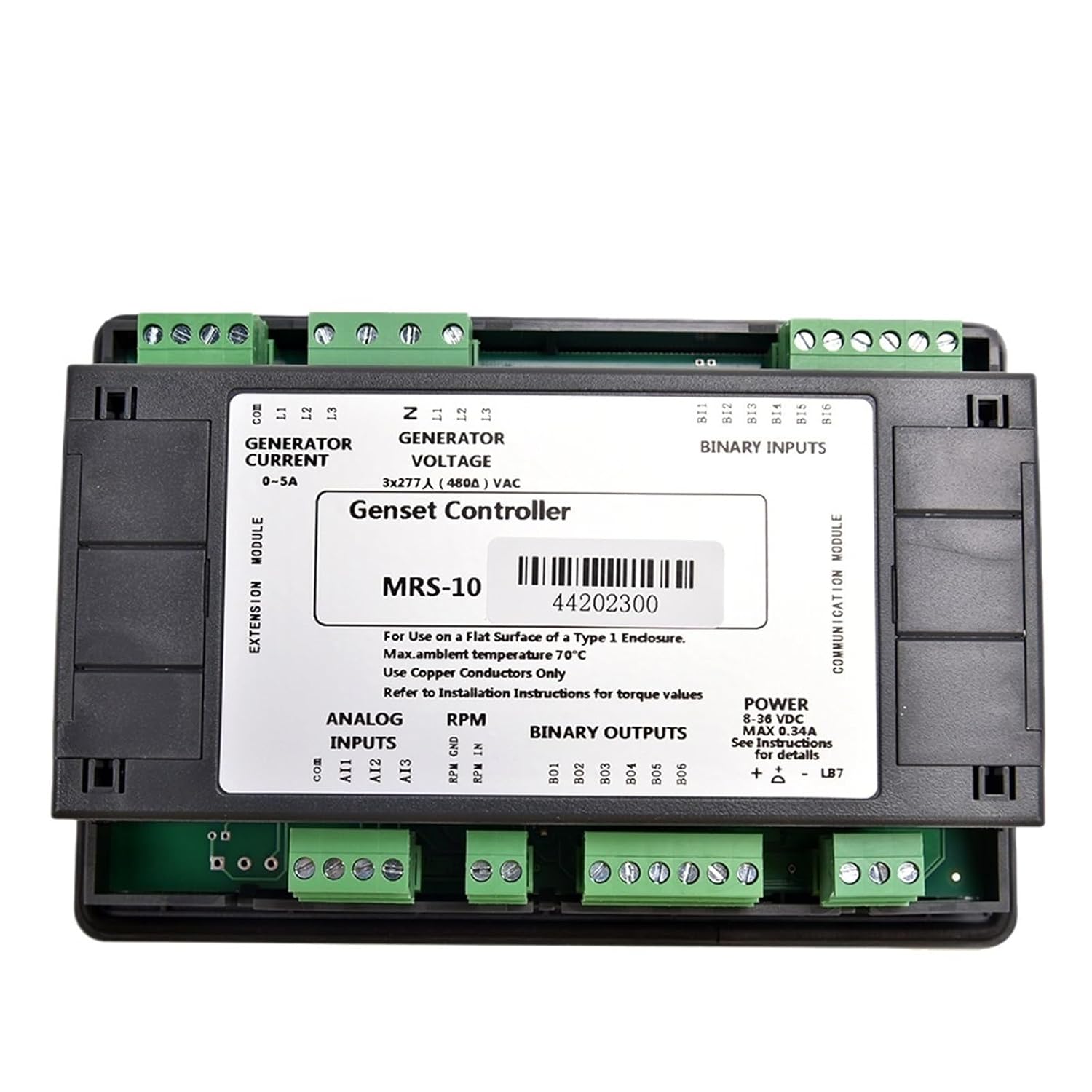 Genset Controller MRS-10 MRS10 Generator Set Autostart Control Module Compatible with Products