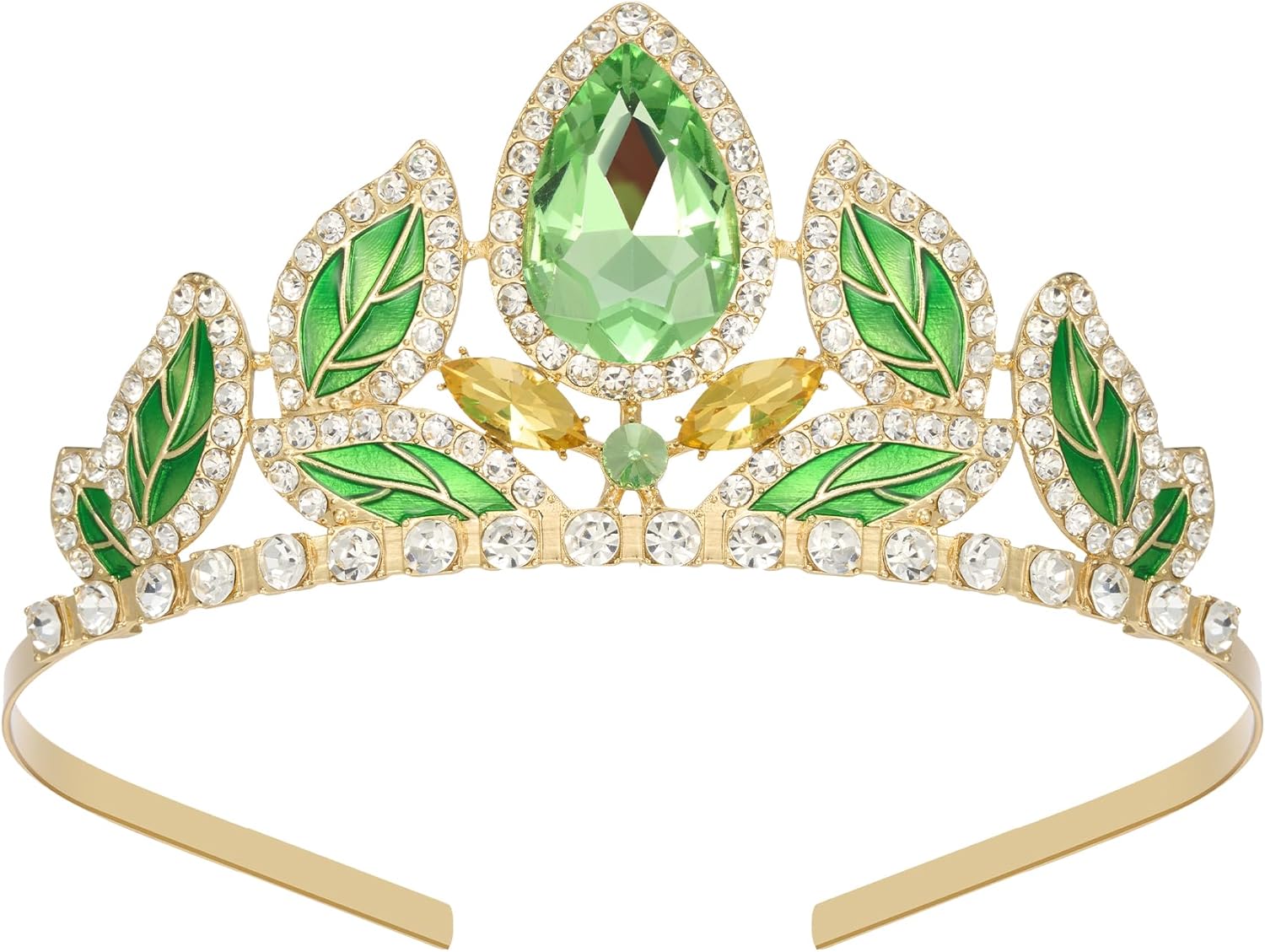 SWEETV Princess Tiara for Little Girls,Tiara Crown Headband Birthday Party Prom Costume Accessories Gift Toddler Kids Baby