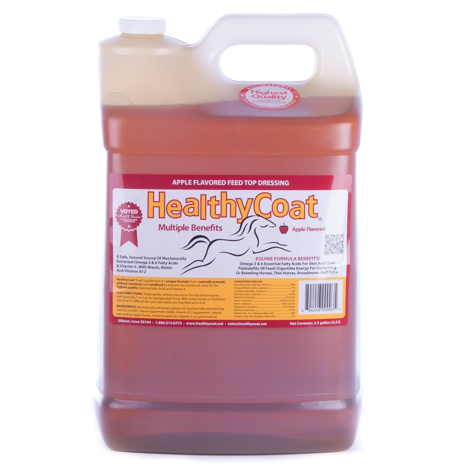 HealthyCoat Equine 2 5 Gallon - Review, Price and Buying Guide
