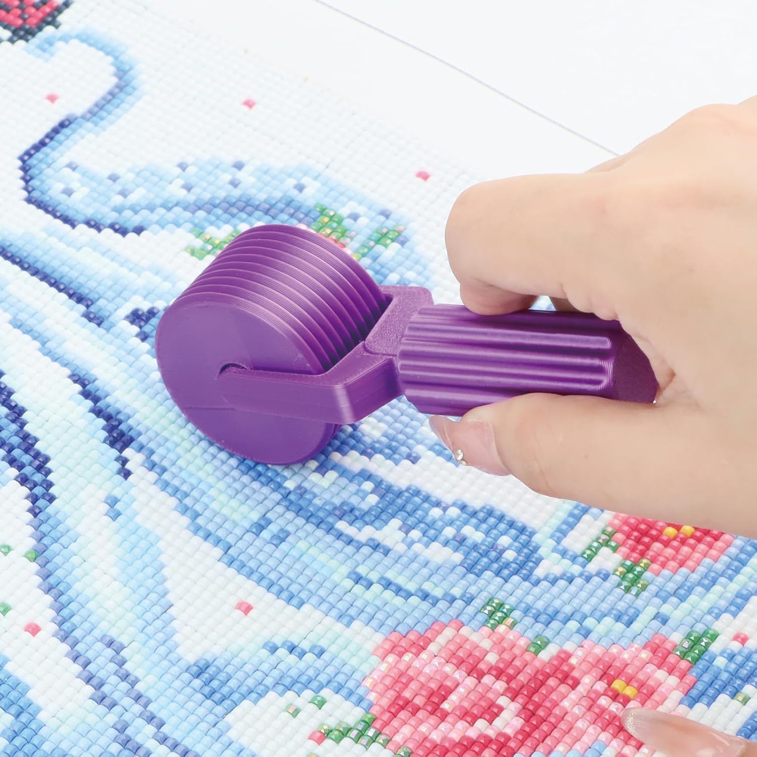 Diamond Painting Roller, Pressure Roller for Diamond Art Canvas, Flatten and Secure Diamonds Easily, DIY Diamond Painting Accessories