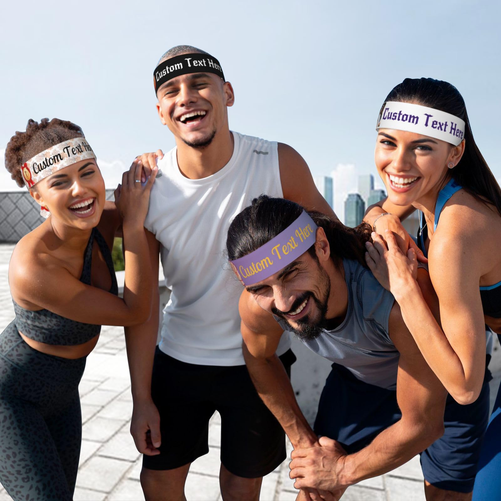 Amazon.com : Aokizkdzsw Custom Headbands - Multipurpose Head 