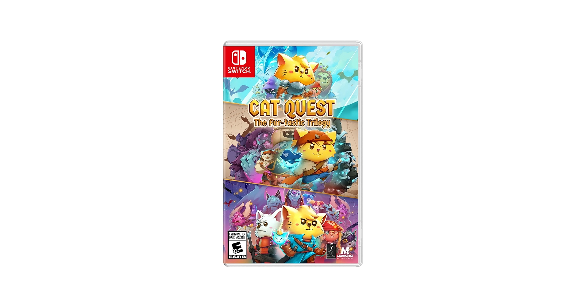 キャットクエスト１＆２＆３ファータスティック・トリロジー 北米版 switch Amazon.com: Cat Quest - The Fur-tastic Trilogy Nintendo
