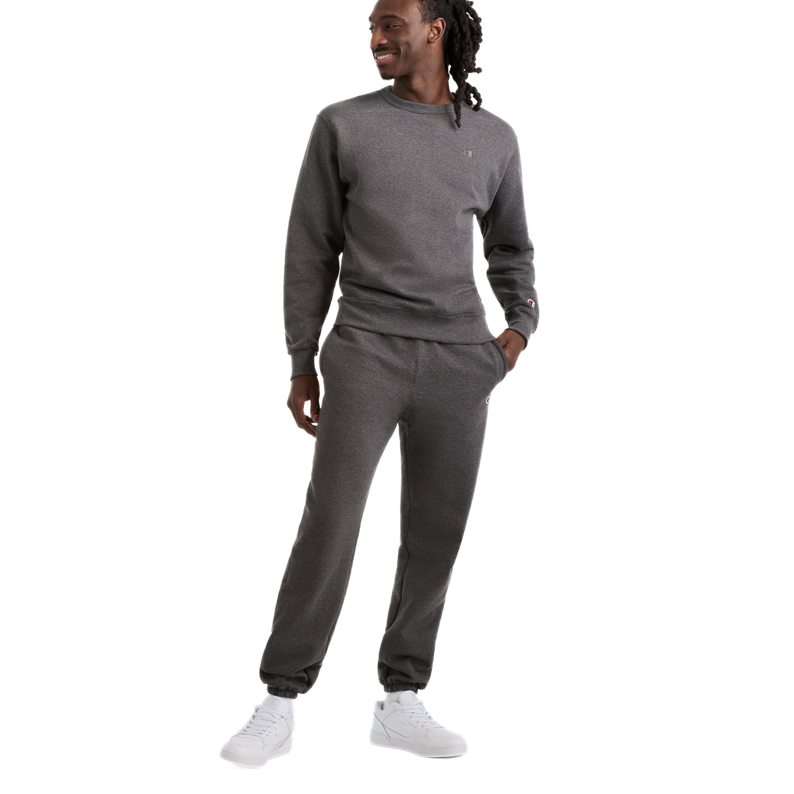 Champion Herren-Sweathose, Fleece, Bequeme Hose mit entspanntem Boden für Herren (Reg. Or Big & Tall)
